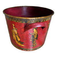 The Voyage Dubai - Vintage enamel pots, buckets and chests decorated using 19th and early 20th century images.