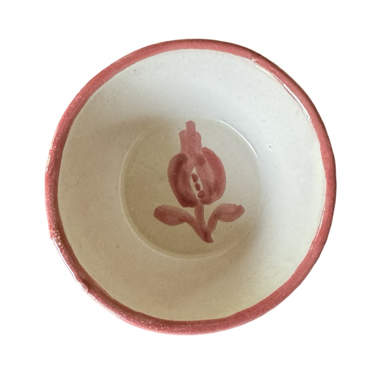 The Voyage Dubai - Granada Pomegranate Nut Bowl - Small  Handmade and hand painted in Granada, Spain.