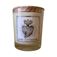 The Voyage Dubai - The Exvotos Scented Candle   "SMELL OF HOLINESS" is a new project by The Exvotos focused on creating sensations through the sense of smell. For this first edition Luciano and Daniel turned to Saint Anthony of Padua for inspiration.