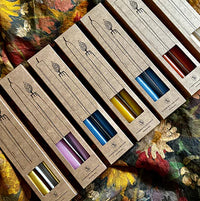 The Voyage Dubai - S&B Set of 2 Straight Candles Yellow Branded Packaging 25cm