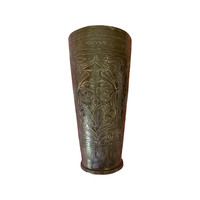 Pair of Antique Hand-Engraved Ottoman Cups