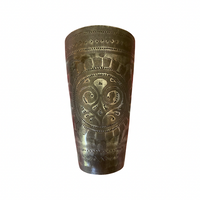 Pair of Antique Hand-Engraved Ottoman Cups