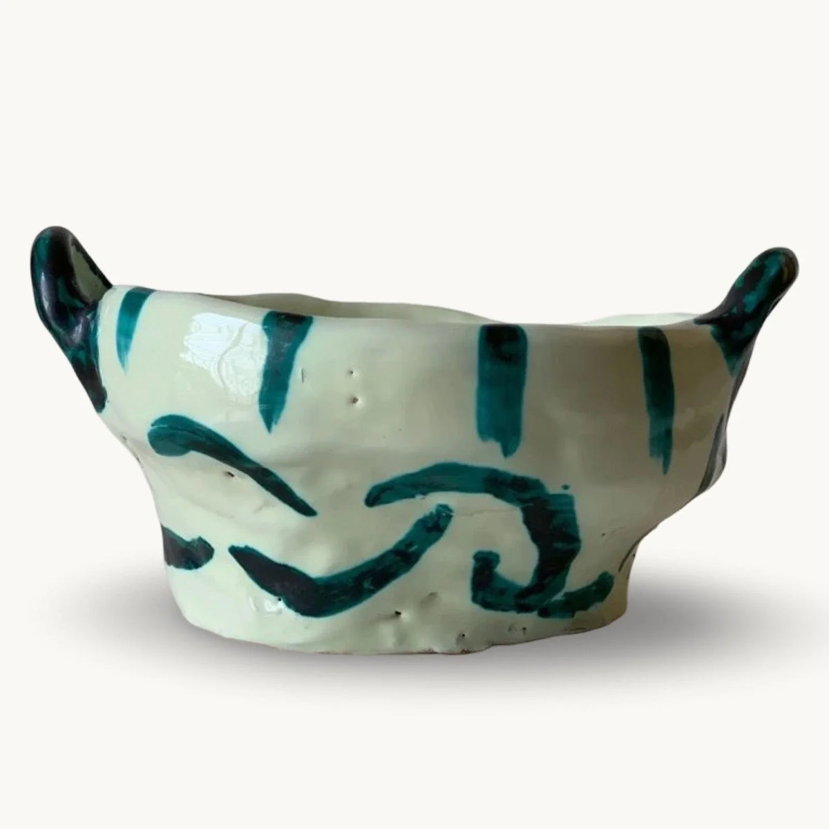 Antonio Fasano Ceramics Puglia - ceramic basket