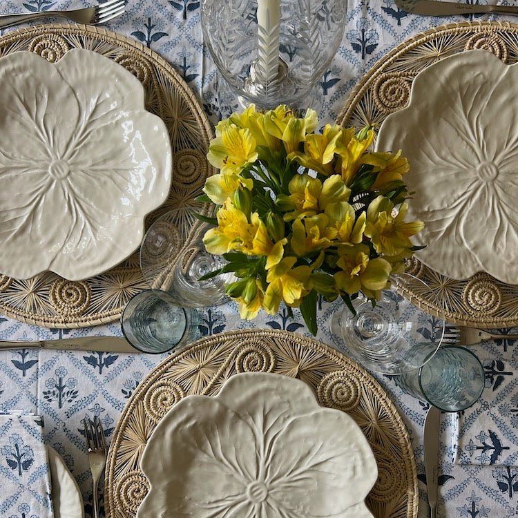 BLOCK PRINT TABLE LINEN, JAIPUR - The Voyage Dubai