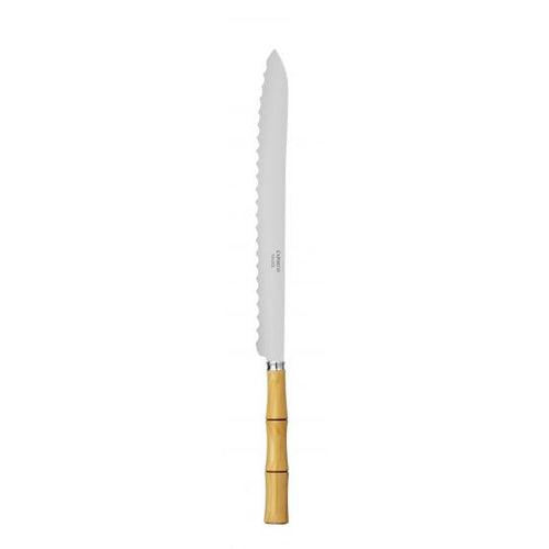 The Voyage Dubai - Byblos Boxwood bread knife by Capdeco