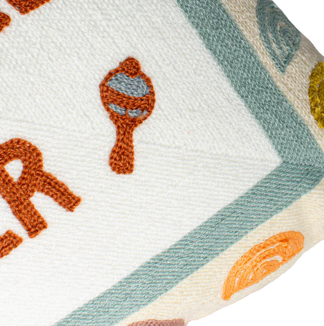 The Voyage Dubai - Nobody Puts Baby in the Corner Needlepoint Cushion