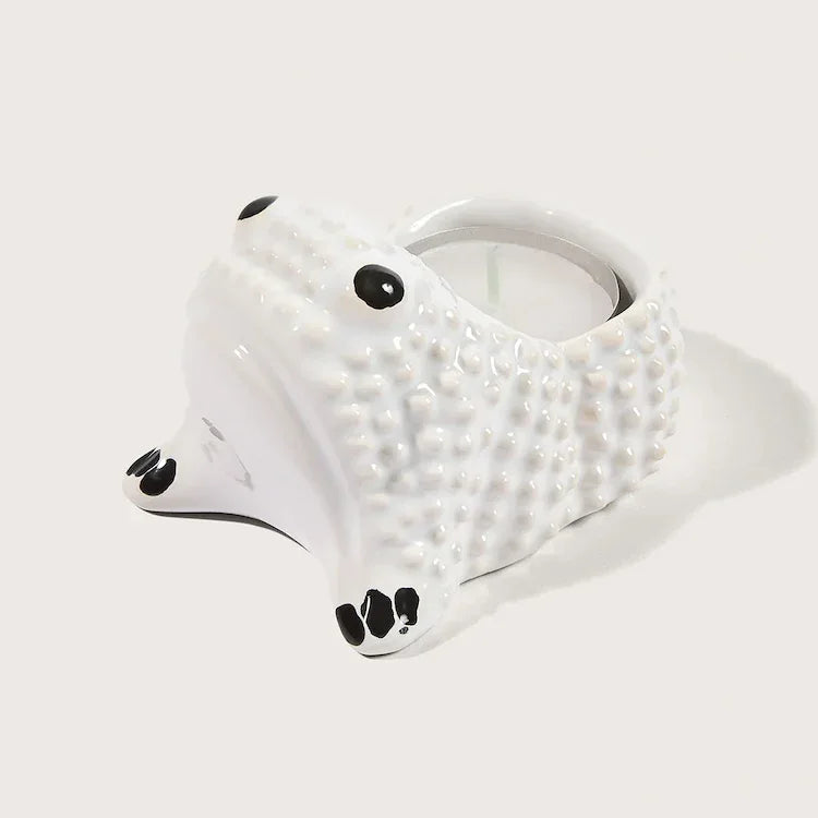 FrogCandleHolderWhite - The Voyage Dubai