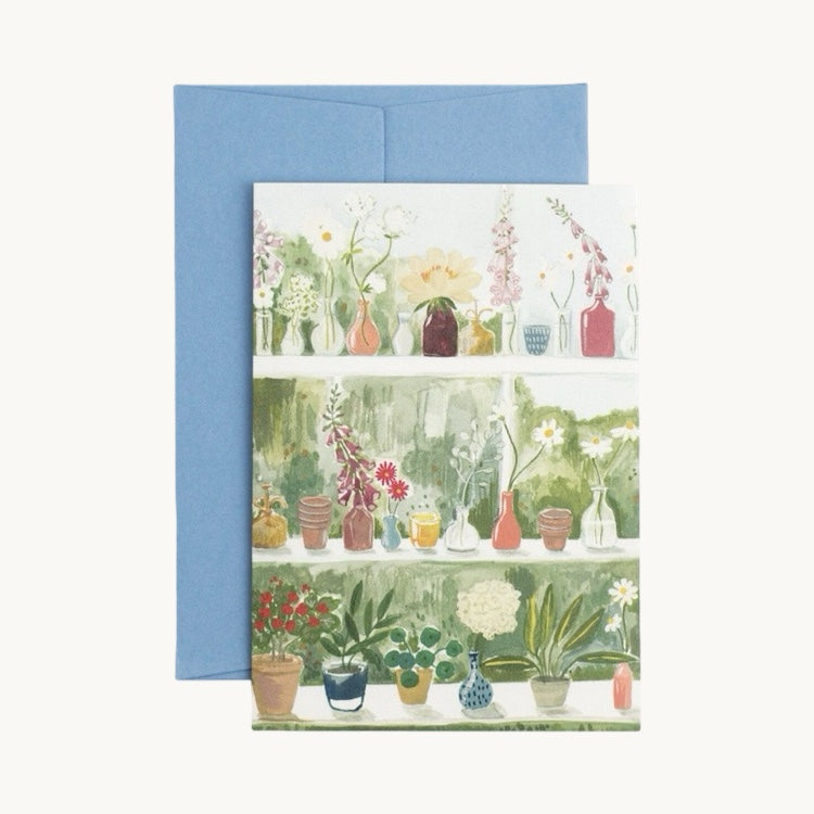 Glasshouse Card by Kate Cronk