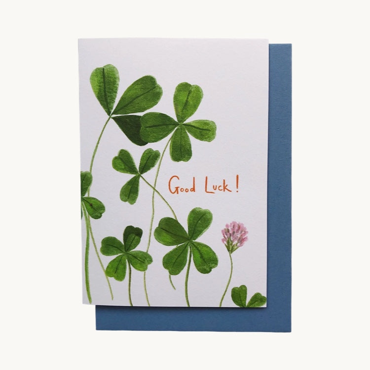Good Luck Card by Kate Cronk