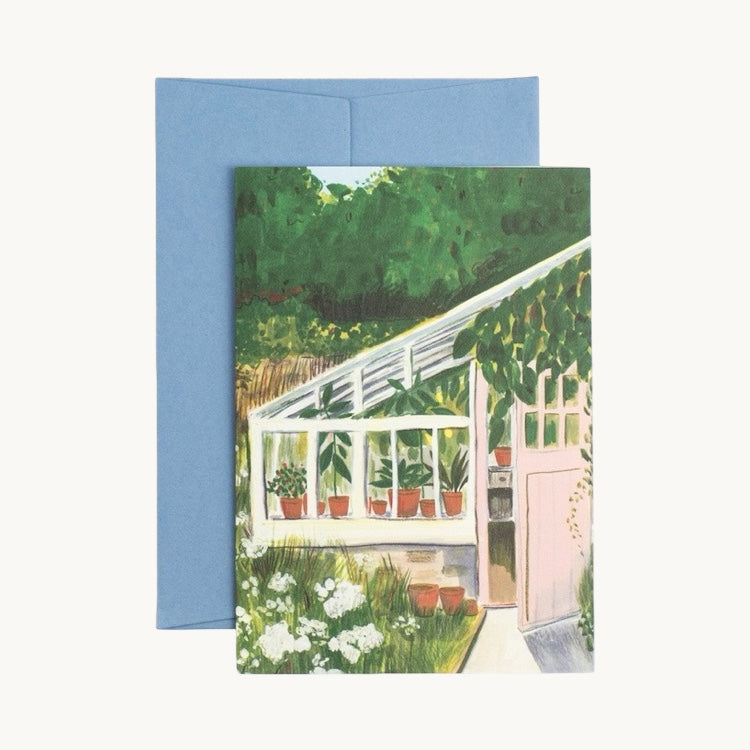Greenhouse Card by Kate Cronk
