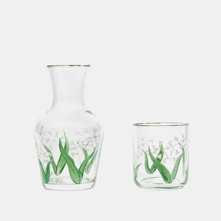 The Voyage Dubai - Hand Painted Bedside Set - Lily of The Valley