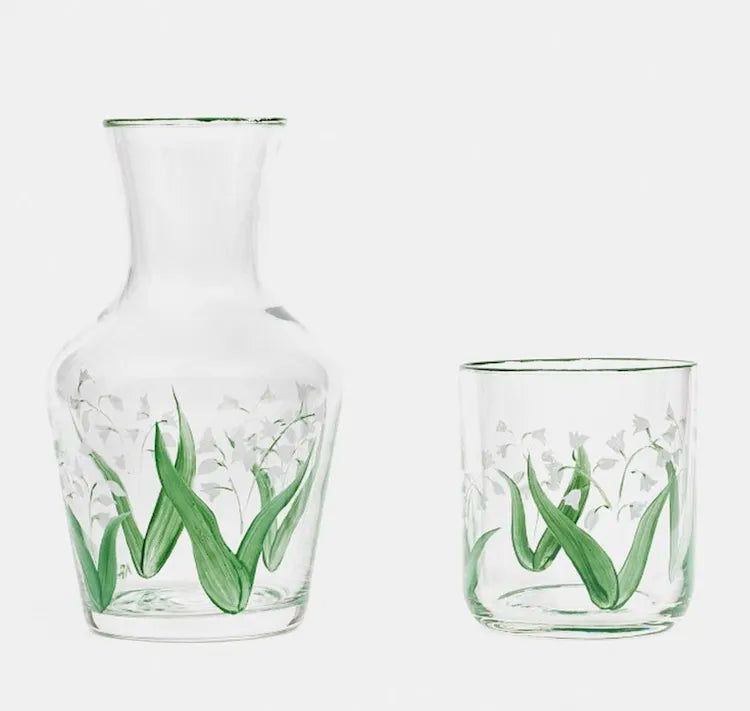 The Voyage Dubai - Hand Painted Bedside Set - Lily of The Valley