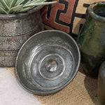 The Voyage Dubai - Antique hand hammered Turkish Hammam Bowl.  Solid and in very good condition with a beautiful patina.