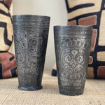 The Voyage Dubai - Vintage hand-engraved Ottoman cups with beautiful, intricate detailing.