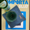 The Voyage Dubai - The Poolside Cocktail Napkins in Denim A chic set of cocktail napkins to elevate your next pool party. A perfect gift for hosts and swimmers alike. Sold in sets of four, with four different motifs in each set.