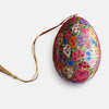 The Voyage Dubai - These decorative Easter eggs are handcrafted and painted by skilled artisans in beautiful kashmiri designs.  Made from willow wood and paper mache and individually painted in an assortment of rich, vibrant colours, they come ready with string for hanging and are finished with a gold tassel adding the final touch.  The perfect addition to your Easter tree or table. 