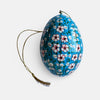 The Voyage Dubai - These decorative Easter eggs are handcrafted and painted by skilled artisans in beautiful kashmiri designs.  Made from willow wood and paper mache and individually painted in an assortment of rich, vibrant colours, they come ready with string for hanging and are finished with a gold tassel adding the final touch.  The perfect addition to your Easter tree or table. 