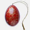 The Voyage Dubai - These decorative Easter eggs are handcrafted and painted by skilled artisans in beautiful kashmiri designs.  Made from willow wood and paper mache and individually painted in an assortment of rich, vibrant colours, they come ready with string for hanging and are finished with a gold tassel adding the final touch.  The perfect addition to your Easter tree or table. 
