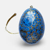 The Voyage Dubai - These decorative Easter eggs are handcrafted and painted by skilled artisans in beautiful kashmiri designs.  Made from willow wood and paper mache and individually painted in an assortment of rich, vibrant colours, they come ready with string for hanging and are finished with a gold tassel adding the final touch.  The perfect addition to your Easter tree or table. 