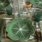 The Voyage Dubai - Mallorcan ikat tablecloth in Olive Green