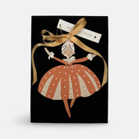 The Voyage Dubai - Joyful Gala Hand Painted Wooden Ornament by Alice Mary Lynch 