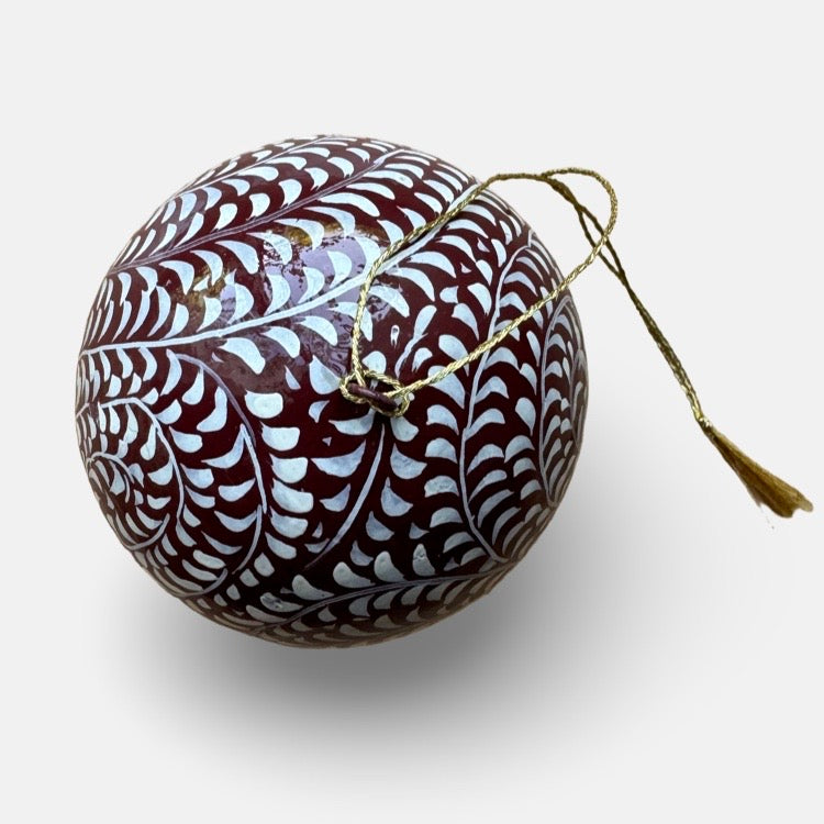 Hand painted Christmas Baubles