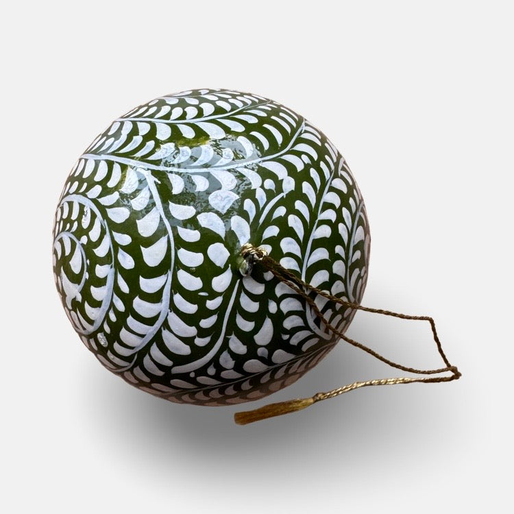 Hand painted Christmas Baubles