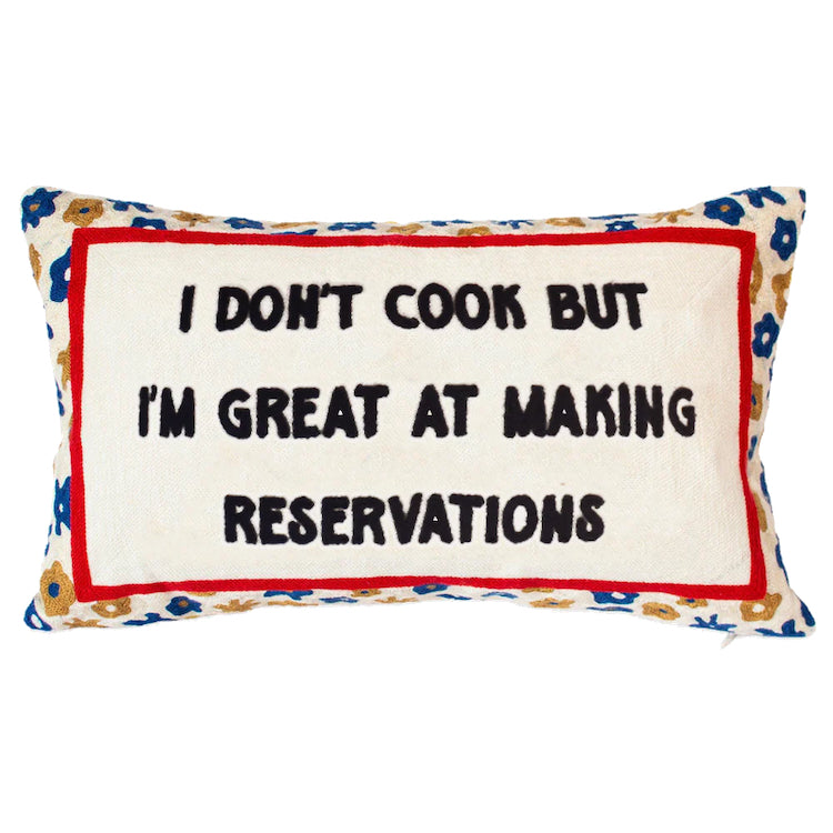 The Voyage Dubai - I Don't Cook Needlepoint Cushion