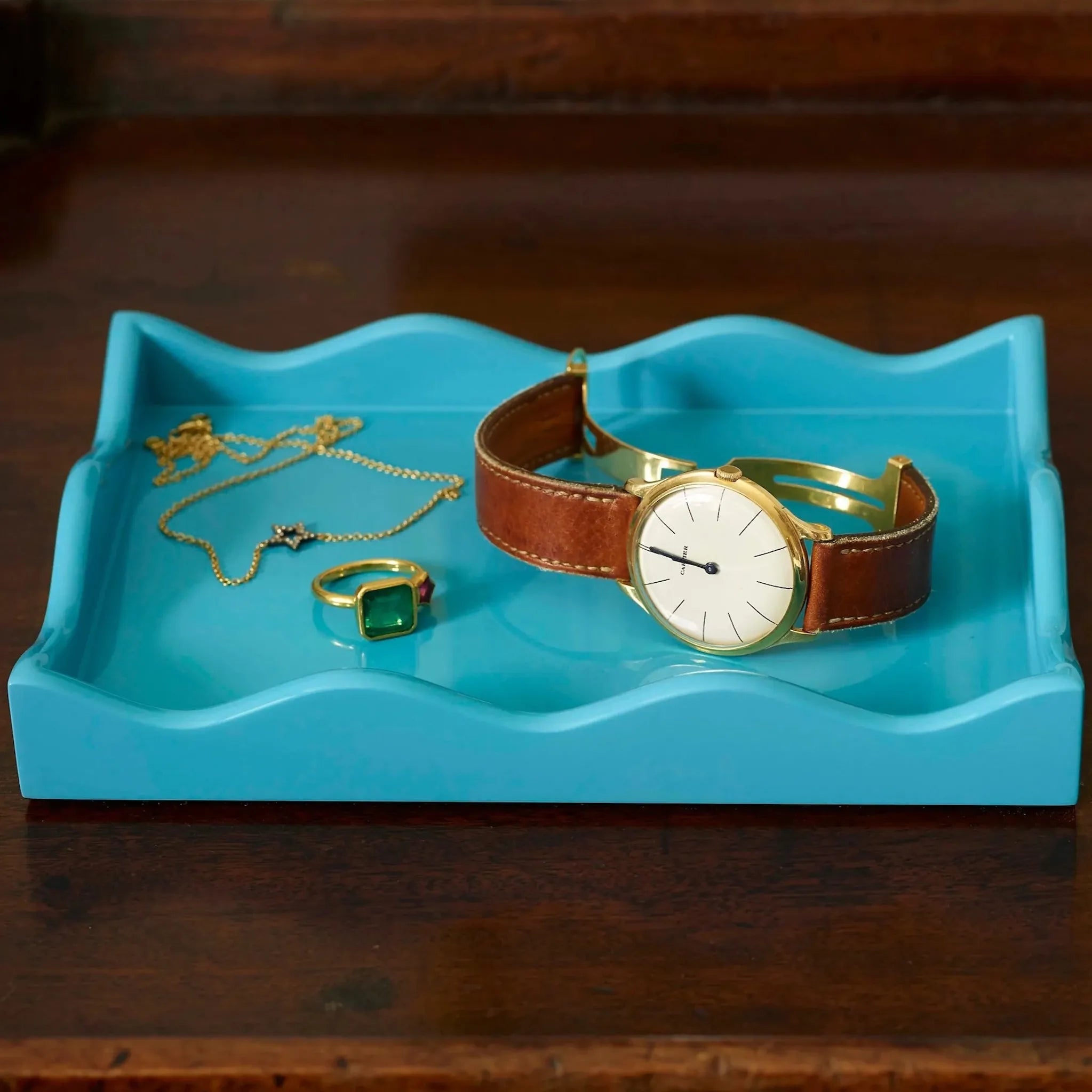 The Voyage Dubai - Mini Belles Rives Tray by The Lacquer Company