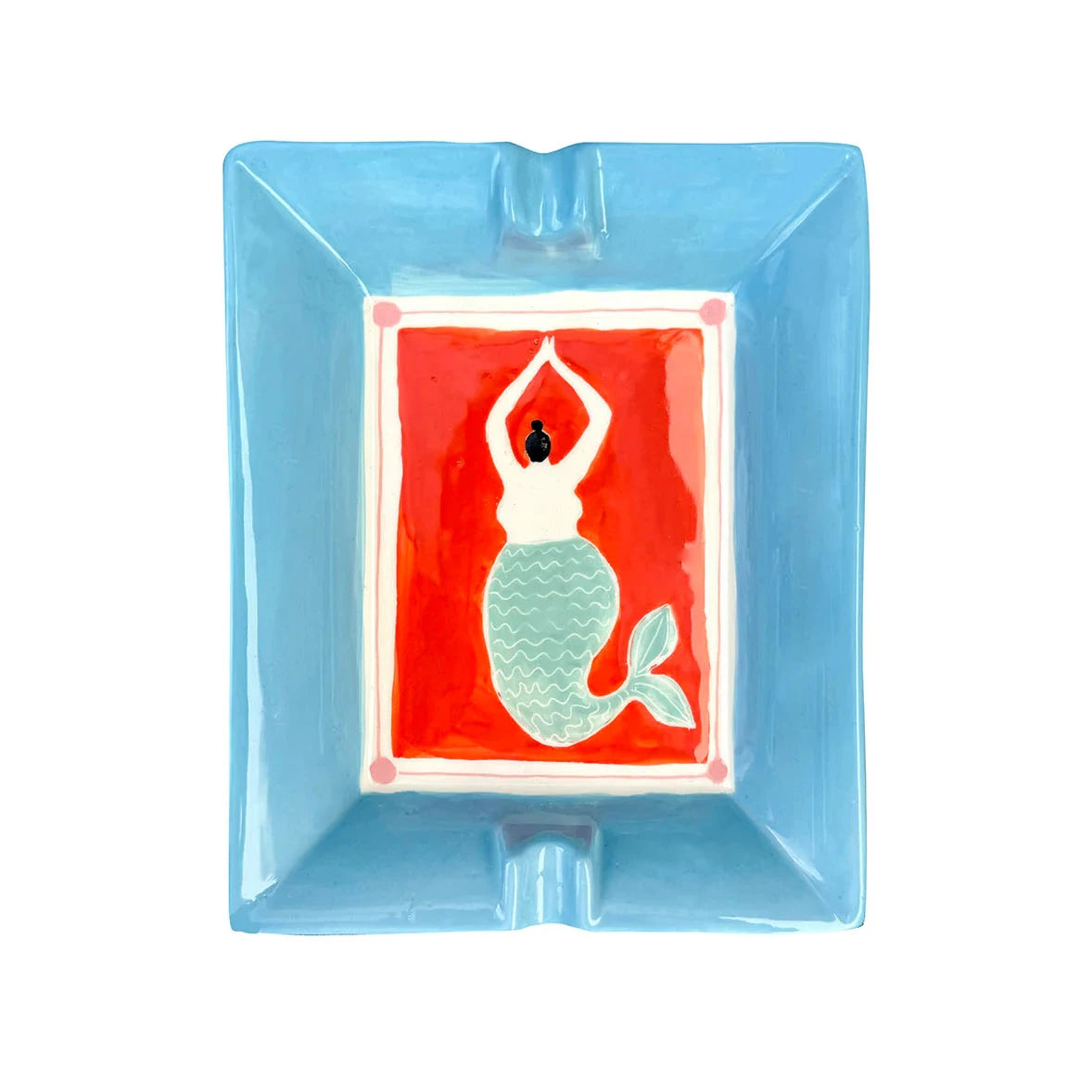 The Voyage Dubai - Ashtray / Vide Poche Mermaid Turquoise
