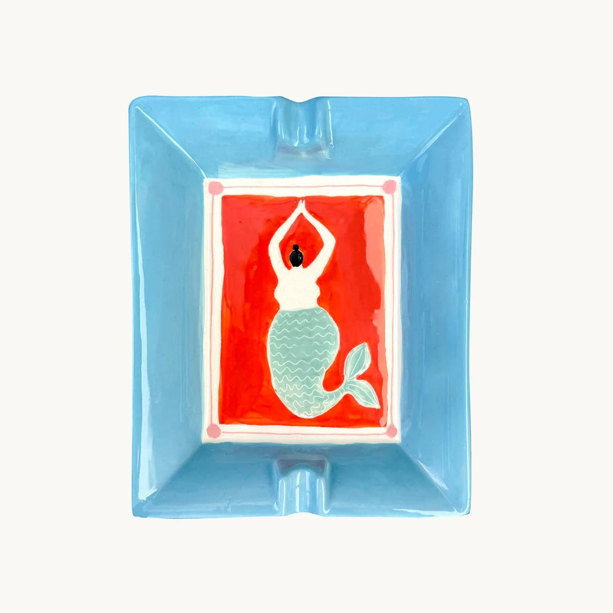 The Voyage Dubai - Ashtray / Vide Poche Mermaid Turquoise