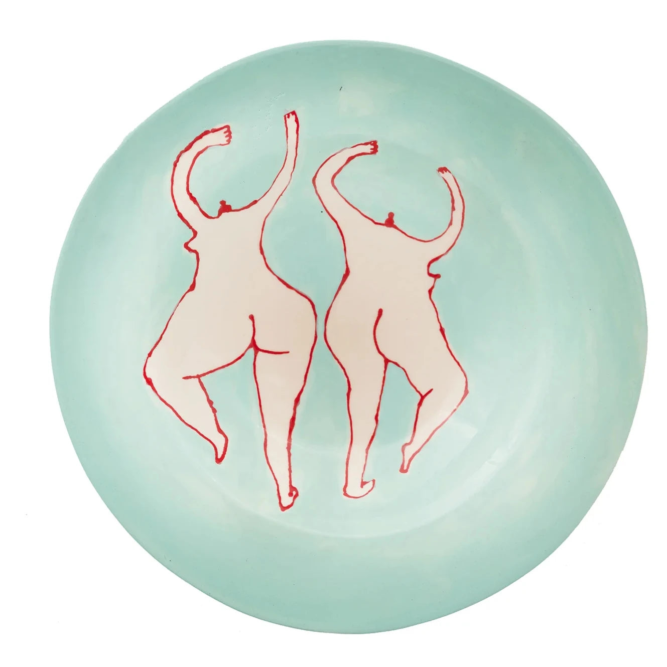 The Voyage Dubai - Dancing Queen Blue Dinner Plate
