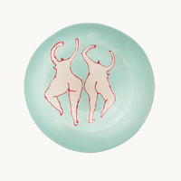 The Voyage Dubai - Dancing Queen Blue Dinner Plate