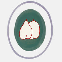 The Voyage Dubai - Like Apple and Pear Oval Plate