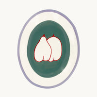 The Voyage Dubai - Like Apple and Pear Oval Plate