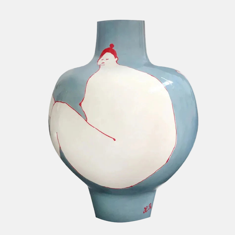 The Voyage Dubai - Queen Blue Large Vase