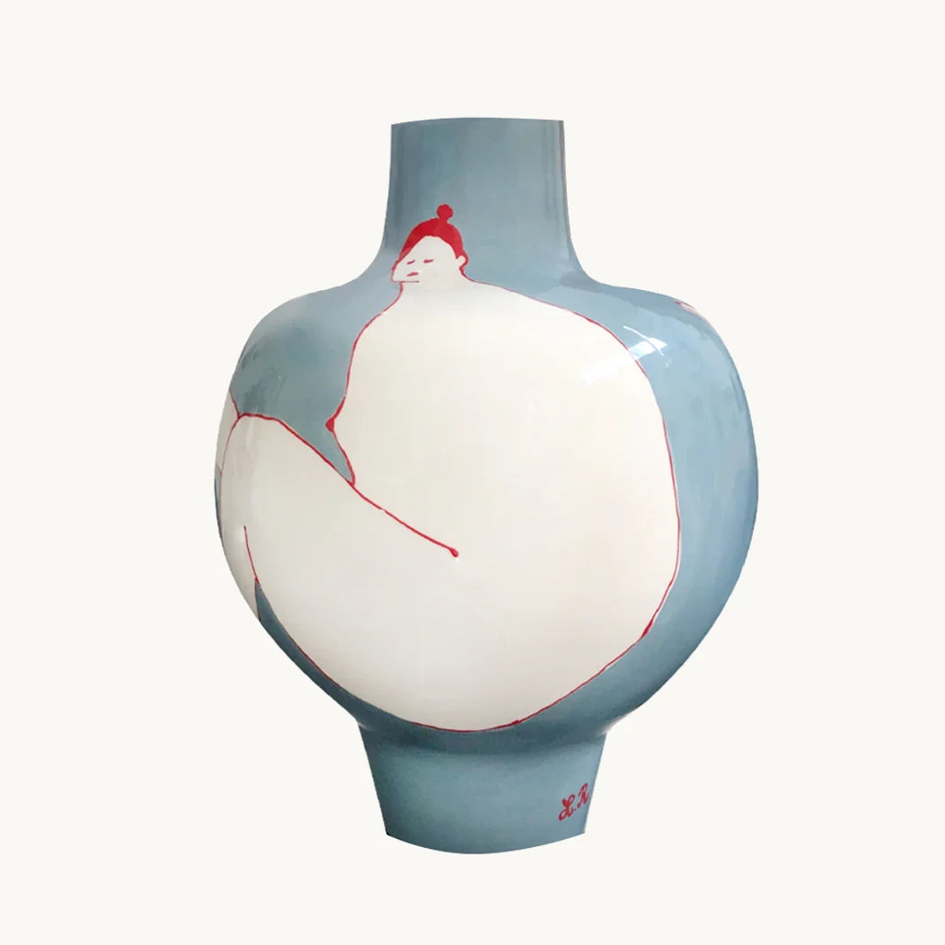 The Voyage Dubai - Queen Blue Large Vase