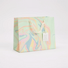 The Voyage Dubai - These hand marbled gift bags are made from a strong 250gsm recycled cotton card paper in colours and designs complementing the gift wrap range. The bags are hand marbled by artisans using traditional techniques and are not digitally mass produced.
