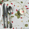 The Voyage Dubai Summerill and Bishop Fraises des Bois Linen Tablecloth 