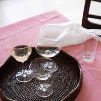 Crystal Wine Glasses in a Classic Design crafted from fine, lead-free crystal and finished by hand by The Vintage List