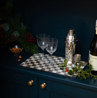 Crystal Wine Glasses with Ripple Design crafted from fine, lead-free crystal and finished by hand by The Vintage List