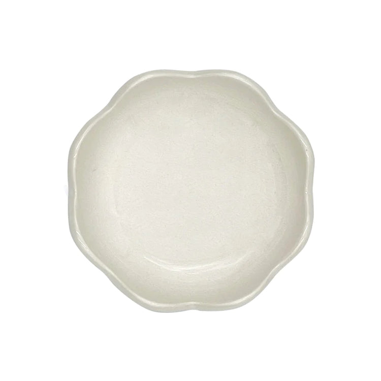 The Voyage Dubai - Scalloped Peanut Bowl   The scalloped peanut bowl was made for sharing and is the perfect accompaniment to your favourite aperitivos. 