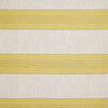 The Voyage Dubai - Broad Stripe Linen Tablecloth in Chinese Yellow/Natural  This beautiful broad striped linen tablecloth from luxury British fabric house Volga Linen mixes stripes in herringbone and plain weaves and has a top stitch detail that brings definition to the design.  Colour: Chinese Yellow/Natural   Composition: 100% linen  Size: 155cm x 300cm  Care Instructions:   Machine wash cold on a gentle cycle. Lay flat to air dry. Do not tumble dry. Iron on low heat.