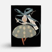 Blue Diamond Gala Hand Painted Wooden Ornament by Alice Mary Lynch - The Voyage Dubai