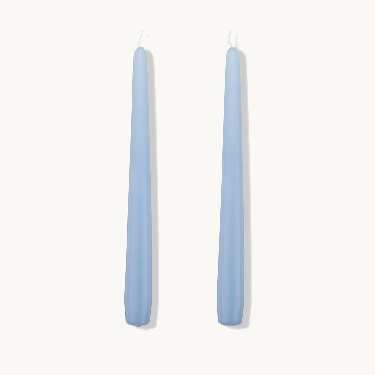S&B Set of 2 Tapered Candles Blue