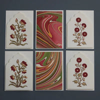 Boxed Artisan Notecard Set - Sandook Ruby - The Voyage Dubai