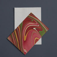 Boxed Artisan Notecard Set - Sandook Ruby - The Voyage Dubai