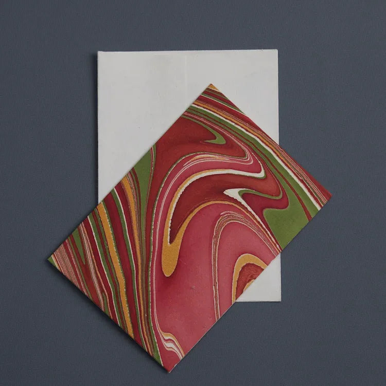 Boxed Artisan Notecard Set - Sandook Ruby - The Voyage Dubai