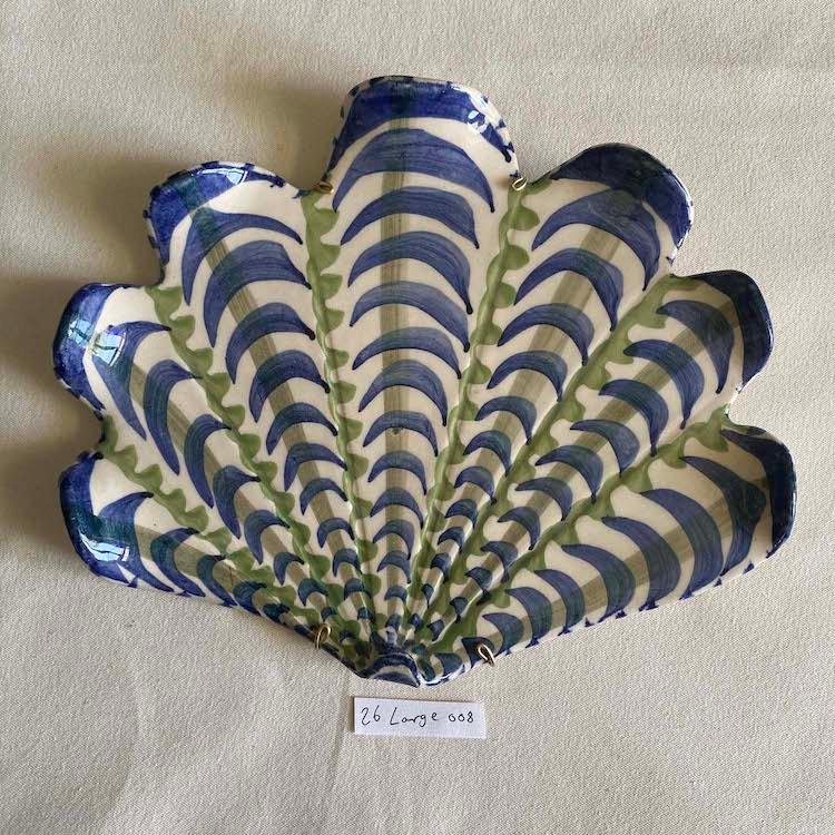 Ceramic Wall Shell - Large 008 - The Voyage Dubai