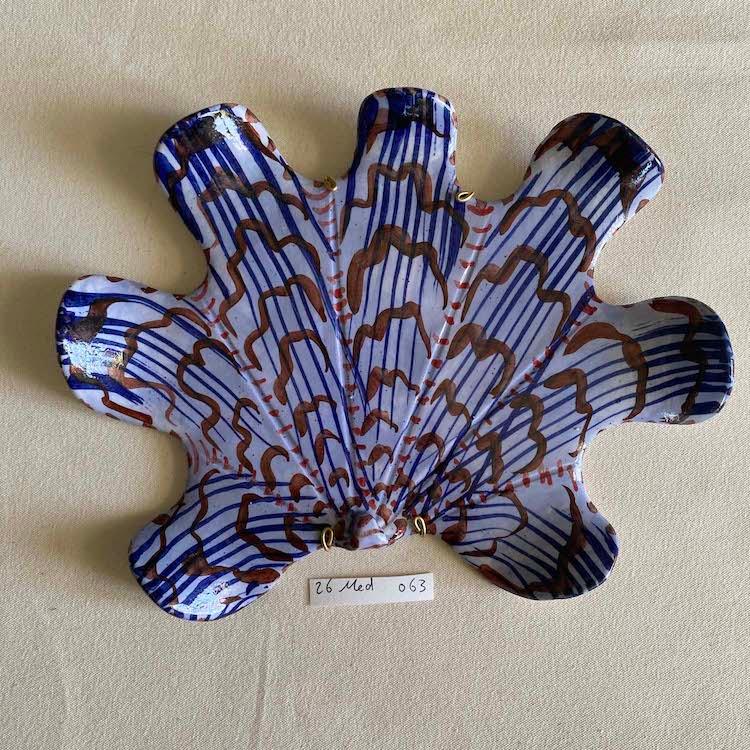 Ceramic Wall Shell - Medium 063 - The Voyage Dubai